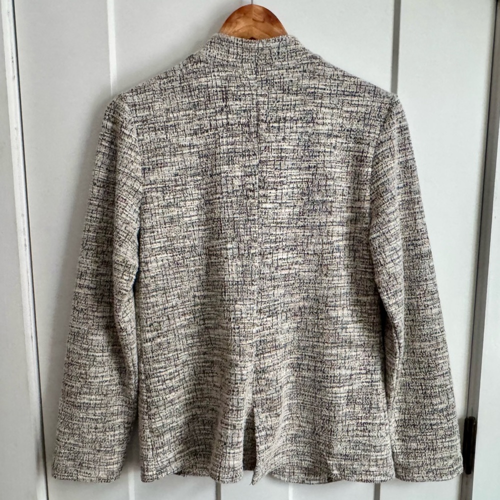 OOKIE & LALA Women’s Tweed Blazer Medium - Picture 5 of 6